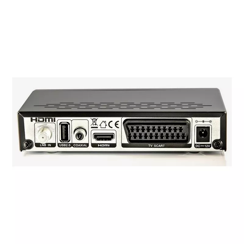 FUBA ODS 350 Schwarz Digitaler Satellitenreceiver DVB-S/S2 HDTV PVR-ready