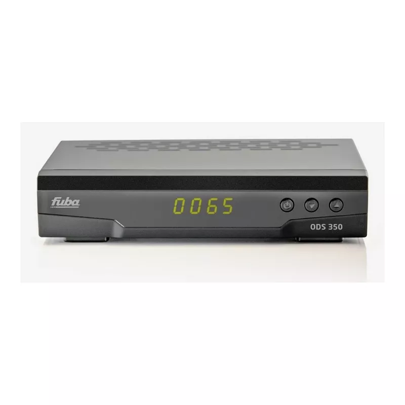 FUBA ODS 350 Schwarz Digitaler Satellitenreceiver DVB-S/S2 HDTV PVR-ready