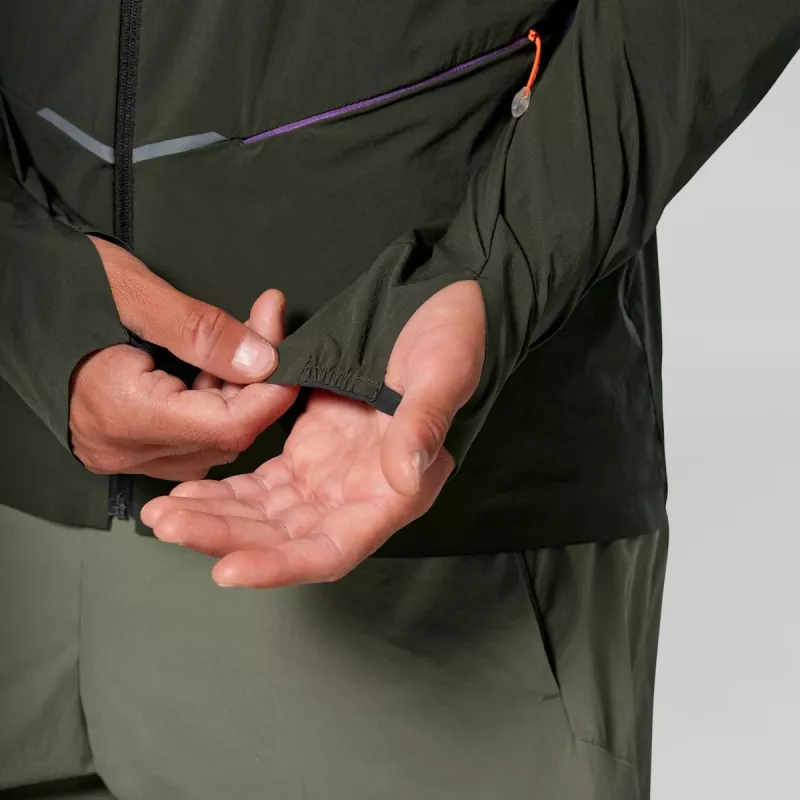 Salewa Pedroc Dst Light Softshell Jacket Herren Dark Olive Größe S