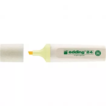 EDDING EcoLine 24 Textmarker Pastellgelb