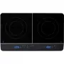 MEDION LIFE Doppel-Induktionskochfeld MD 15324 (Schwarz, 3500 Watt, 2x Ø 20 cm)