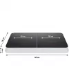 MEDION LIFE Doppel-Induktionskochfeld MD18493 (Schwarz, 3500 Watt, 2x 20 cm)