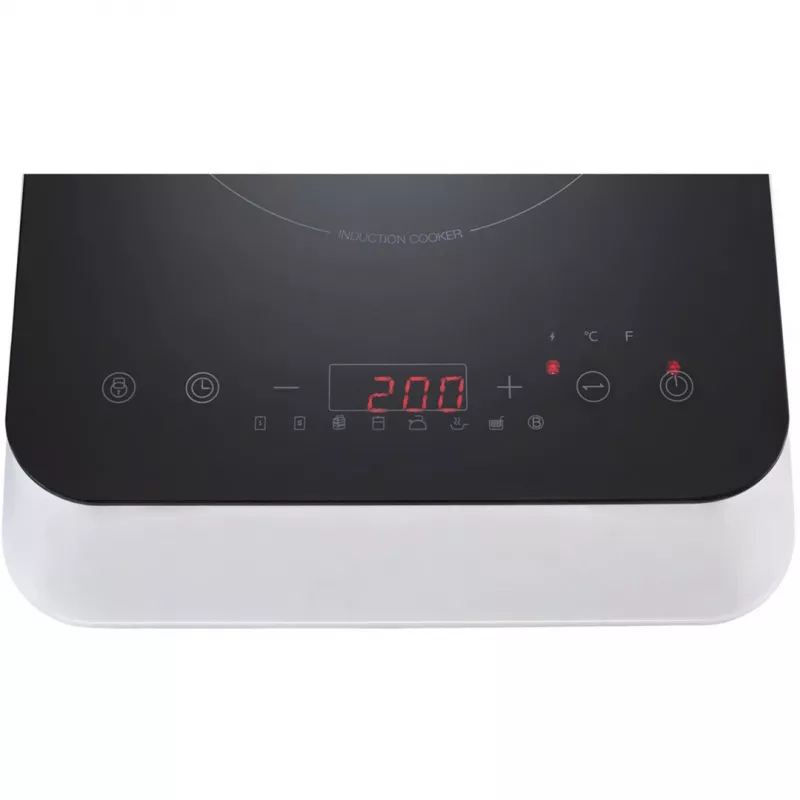 MEDION LIFE Induktionskochfeld MD 18490 (Schwarz/Weiß, 2000 Watt)