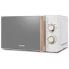 Medion Life MD 10596 Solo-Mikrowelle, 20 L, 700 W, Weiß