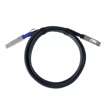 BlueOptics Fortinet FN-CABLE-QSFPDD-DAC-02 Kompatibel BlueLAN BL292901X2M26 QSFP-DD Direct Attach Copper Kabel, 400GBASE-CR4, 26 AWG, 2 Meter