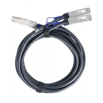 BlueOptics Cisco QDD-2Q200-CU2M BlueLAN Passives 400GBASE-CR8 QSFP-DD auf 2x200GBASE-CR4 QSFP56 Direct Attach Breakout-Kabel, 2m