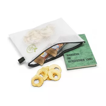 FolderSys B5 Dokumenten-Reißverschlusstasche Transparent
