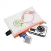 Foldersys A6 Zipper Bag Transparent Polypropylene Document Pouch