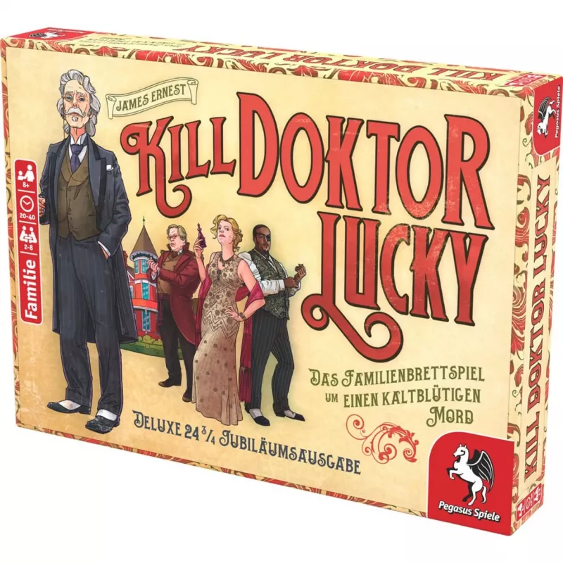 PEGASUS Kill Doktor Lucky Brettspiel