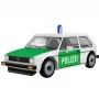 COBI 24642 Volkswagen Golf (1974) Polizei Bausatz, 1:35, Weiß