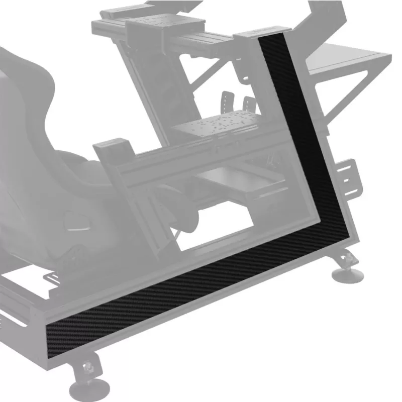 TrackTime Series One Cover Carbon – Carbonfaser-Wheelbase-Abdeckung für Series One Rigs