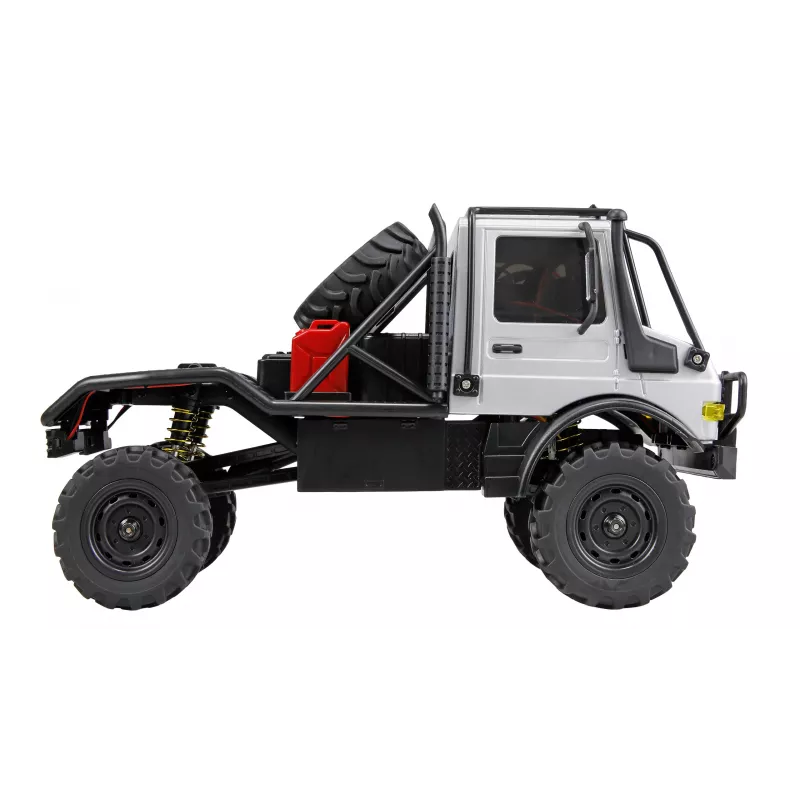 Amewi Mercedes-Benz Unimog U4000 Scale Crawler 4WD 1:18 RTR Grau