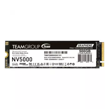 Team Group NV5000 500 GB M.2 PCIe Gen4 x4 NVMe SSD - 4500 MB/s Lesen