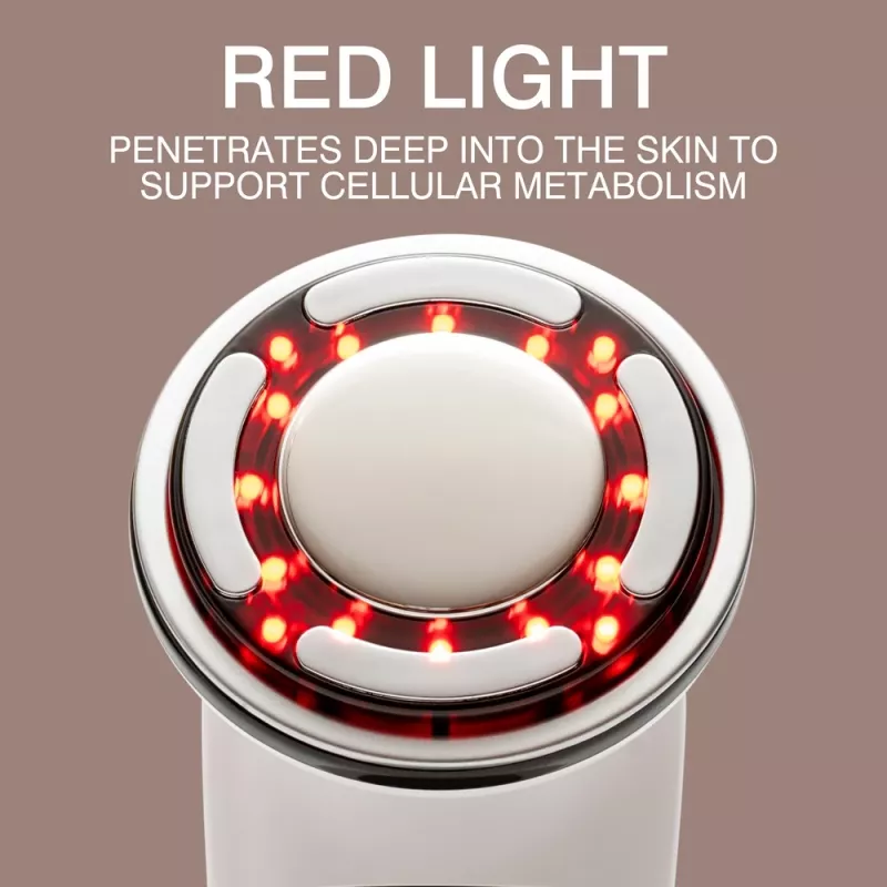 RIO FCAA-EU/1,0 Gesichtsmaske LED - Rot-, Blau-, Grünlicht-Therapie, 150 LEDs, wiederaufladbar