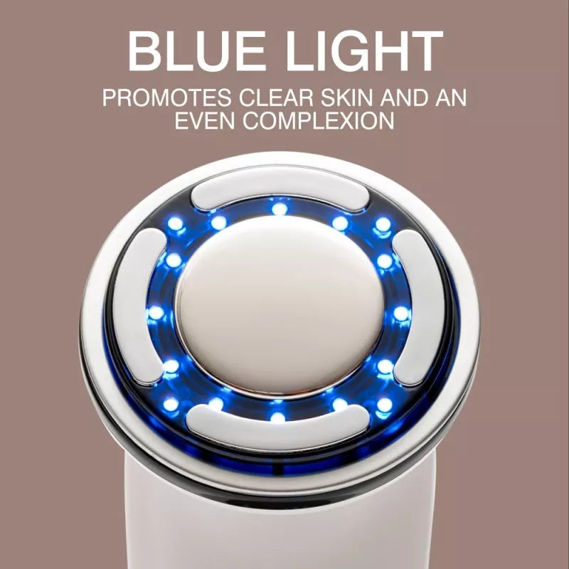 RIO FCAA-EU/1,0 Gesichtsmaske LED - Rot-, Blau-, Grünlicht-Therapie, 150 LEDs, wiederaufladbar
