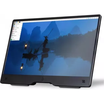 Raspberry Pi Pi - LCD-Monitor - 39,6 cm (15,6 Zoll) - 1920 x 1080 Full HD (1080p)