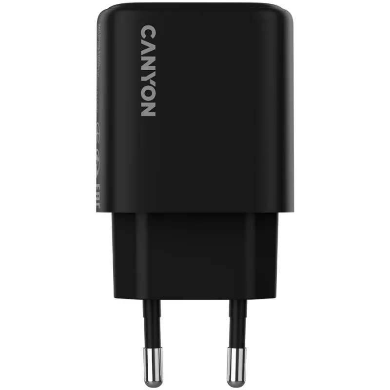 CANYON OnCharge 250 25W 1xPD EU Wandladegerät Schwarz