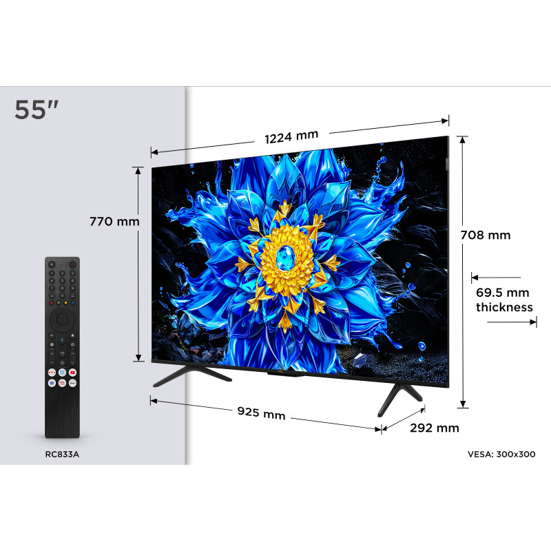 TCL 55QLED810L 55-Zoll 4K QLED Android TV