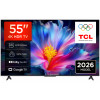 TCL 55P6L 55-Zoll 4K UHD LED Smart TV mit Android TV, HDR10, HLG, Dolby Audio, Wi-Fi, Bluetooth