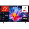 TCL 75P6L 75-Zoll 4K UHD LED Smart TV mit Android TV und Google Assistant