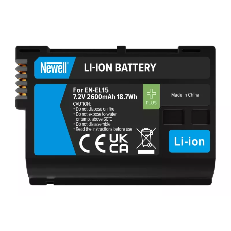 Newell Battery Plus Ersatz-EN-EL15 für Nikon
