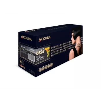 ACCURA Kompatible Tonerkartusche Brother TN-326Y Gelb
