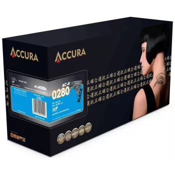 ACCURA Tonerkartusche HP Nr. 80A (CF280A) Ersatz - Schwarz, 2700 Seiten