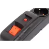 Accura Premium Crown Überspannungsschutz 5 Steckdosen 5,0 m Schwarz