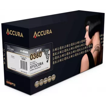 Accura Kyocera Toner (TK-360) Ersatz - Schwarz, Hohe Reichweite, 20.000 Seiten