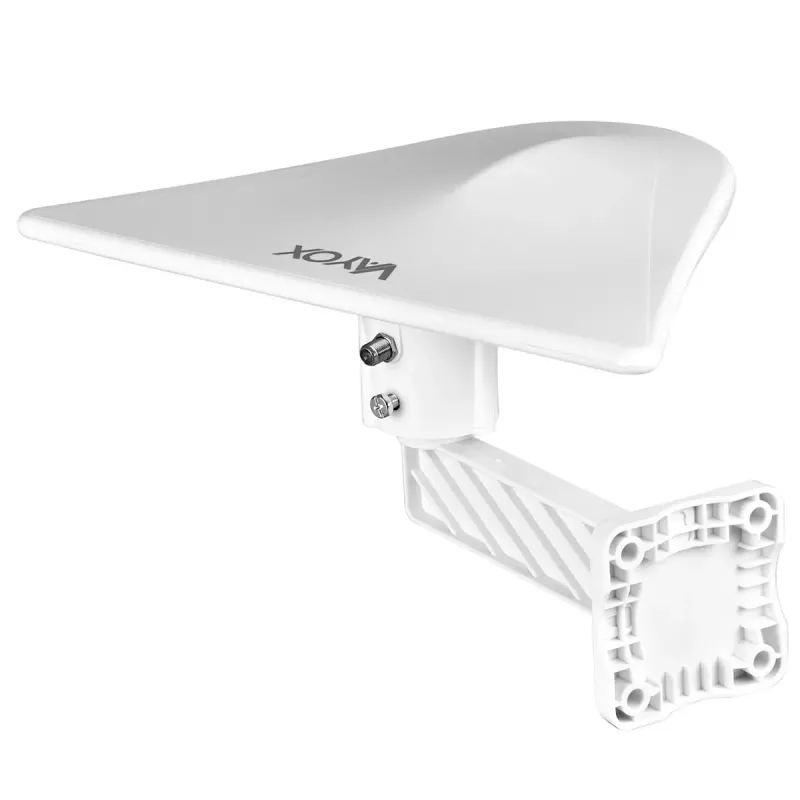 VAYOX DigiActiv DVB-T/T2 Außenantenne 4G LTE VHF UHF VA0022 Weiß