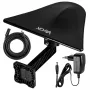 VAYOX DigiActiv VA0023 Aktive Externe DVB-T/T2 Antenne 4G LTE VHF UHF Schwarz