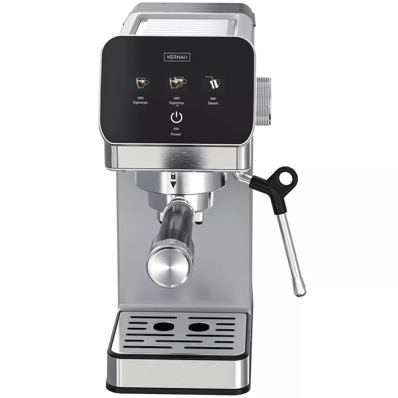 Kernau KCM 131 Espressomaschine, 15 bar, 900 W, 0,9 l Wassertank, gemahlener Kaffee und ESE