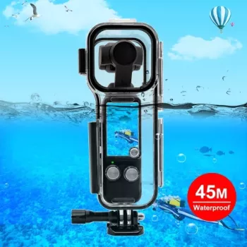 PULUZ Unterwasser-Gehäuse für DJI Osmo Pocket 3, wasserdicht bis 45m, PU967T