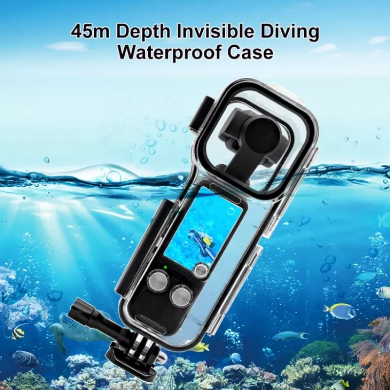 PULUZ Unterwasser-Gehäuse für DJI Osmo Pocket 3, wasserdicht bis 45m, PU967T