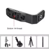 PULUZ Adapter Mount Bracket Horizontal Vertical mit 1/4 Zoll Schraube und GoPro-System für Insta360 X4 / Insta360 X5 / PU982B