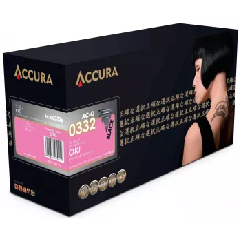 ACCURA Kompatible Tonerkartusche Schwarz OKI 44973536 Ersatz