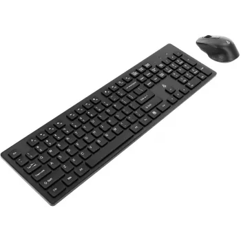 Accura Delano ACC-K1306 Full-Size Wired Membrane Keyboard mit RGB-Beleuchtung, Schwarz