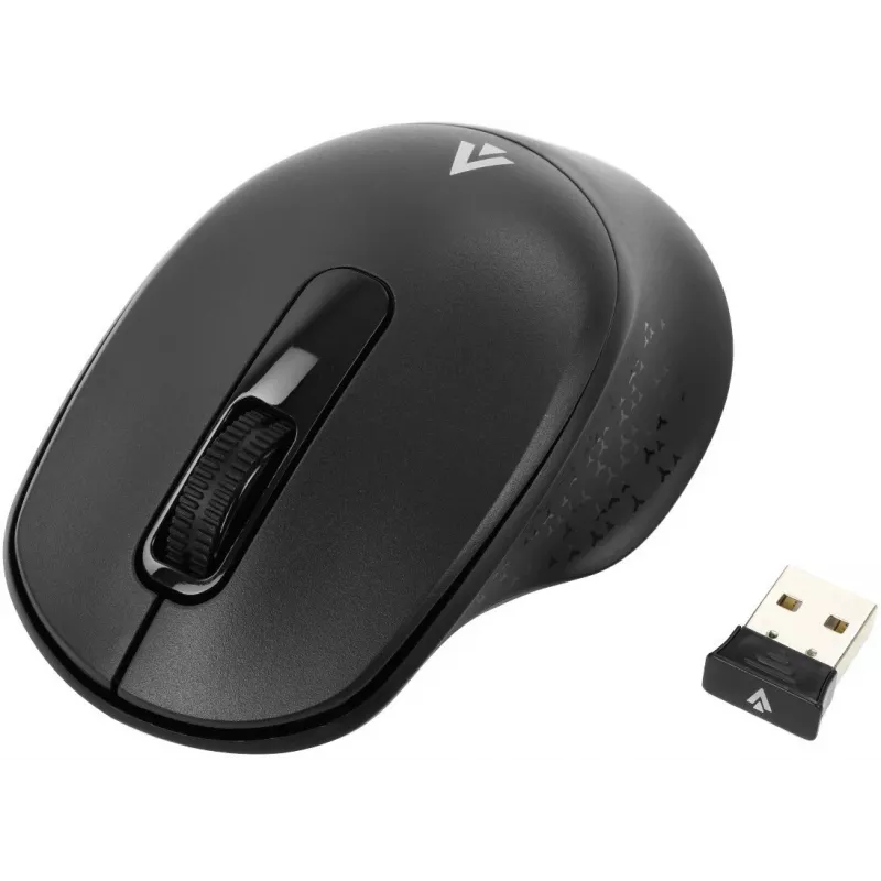 Accura Delano ACC-K1306 kabelloses Tastatur-Maus-Set, 2,4 GHz, schwarz