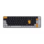 KRUX Zyro 96% Mechanische Tastatur Gateron Yellow PRO RGB Tri-Mode Schwarz