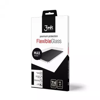 3MK FlexibleGlass Max Displayschutzfolie für Apple iPhone 7/8 - Schwarz