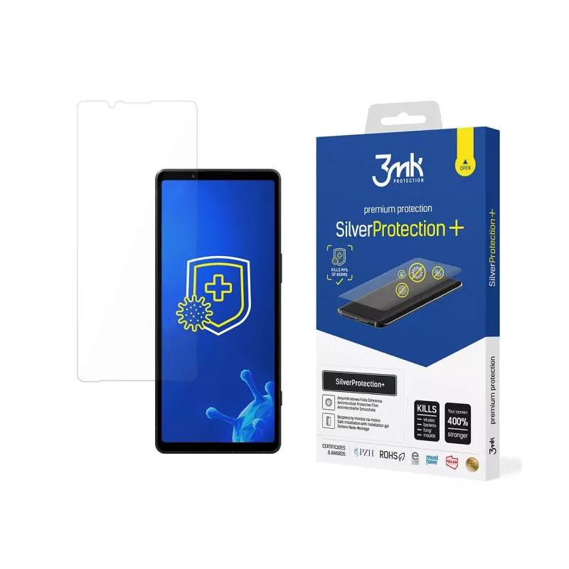 3MK SilverProtection+ Schutzfolie für Sony Xperia 5 V (1 Packung)