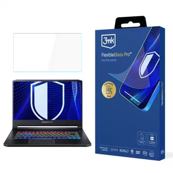 3MK PROTECTION FlexibleGlass Pro Displayschutzfolie für Acer Predator Triton 500 (17,3 Zoll)