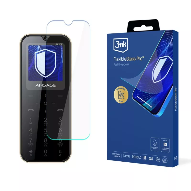 3MK PROTECTION Angage Buzz - 3mk FlexibleGlass Pro Hybrid Glass Screen Protector für Samsung Galaxy A52/A52s/A53 5G