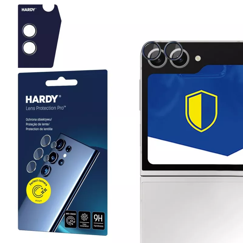 3MK PROTECTION Samsung Galaxy Z Flip 6 - HARDY Lens Protection Pro Black