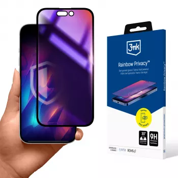3MK Rainbow Privacy Screen Protector für Apple iPhone 15 Plus