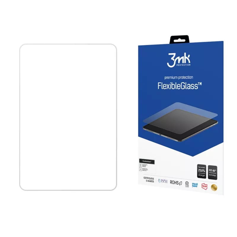 3MK PROTECTION Cubot Tab 20 FlexibleGlass Displayschutzfolie - Hybrid-Glas, 7H Härte, Kristallklar
