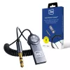 3mk Audio Bluetooth Adapter - Bluetooth 5.0 Empfänger mit 3,5 mm AUX, USB-C, 10 h Akku, Schwarz