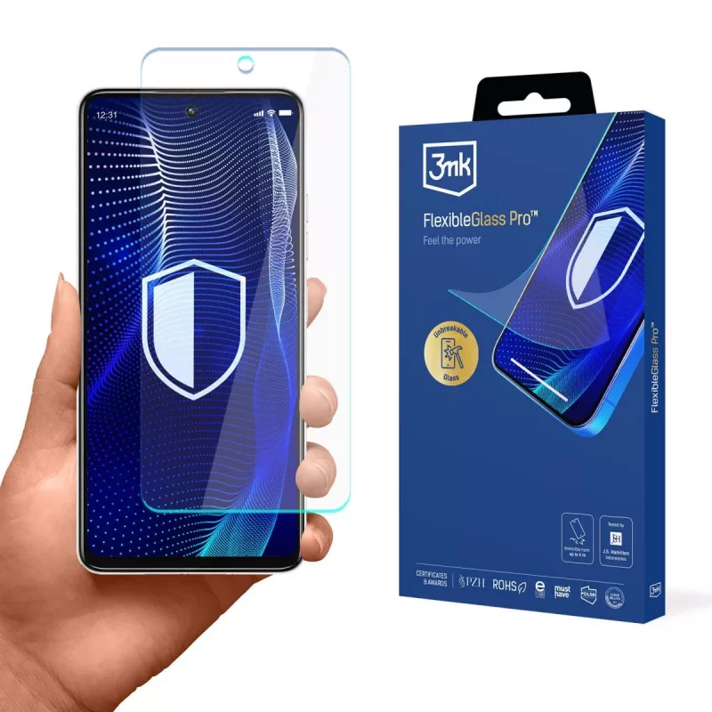 3MK PROTECTION Tecno Spark 30 - 3mk FlexibleGlass Pro Hybrid Glass Screen Protector