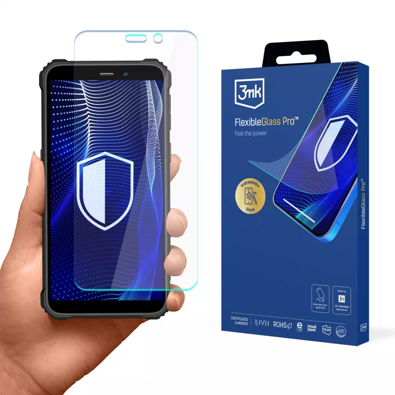 3MK PROTECTION Oukitel G2 - 3mk FlexibleGlass Pro Hybrid Glass Screen Protector