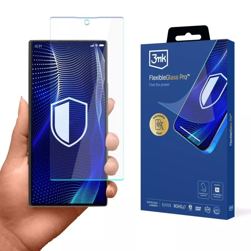 3MK PROTECTION Samsung Galaxy Z Fold Special Edition (front) - 3mk FlexibleGlass Pro Screen Protector